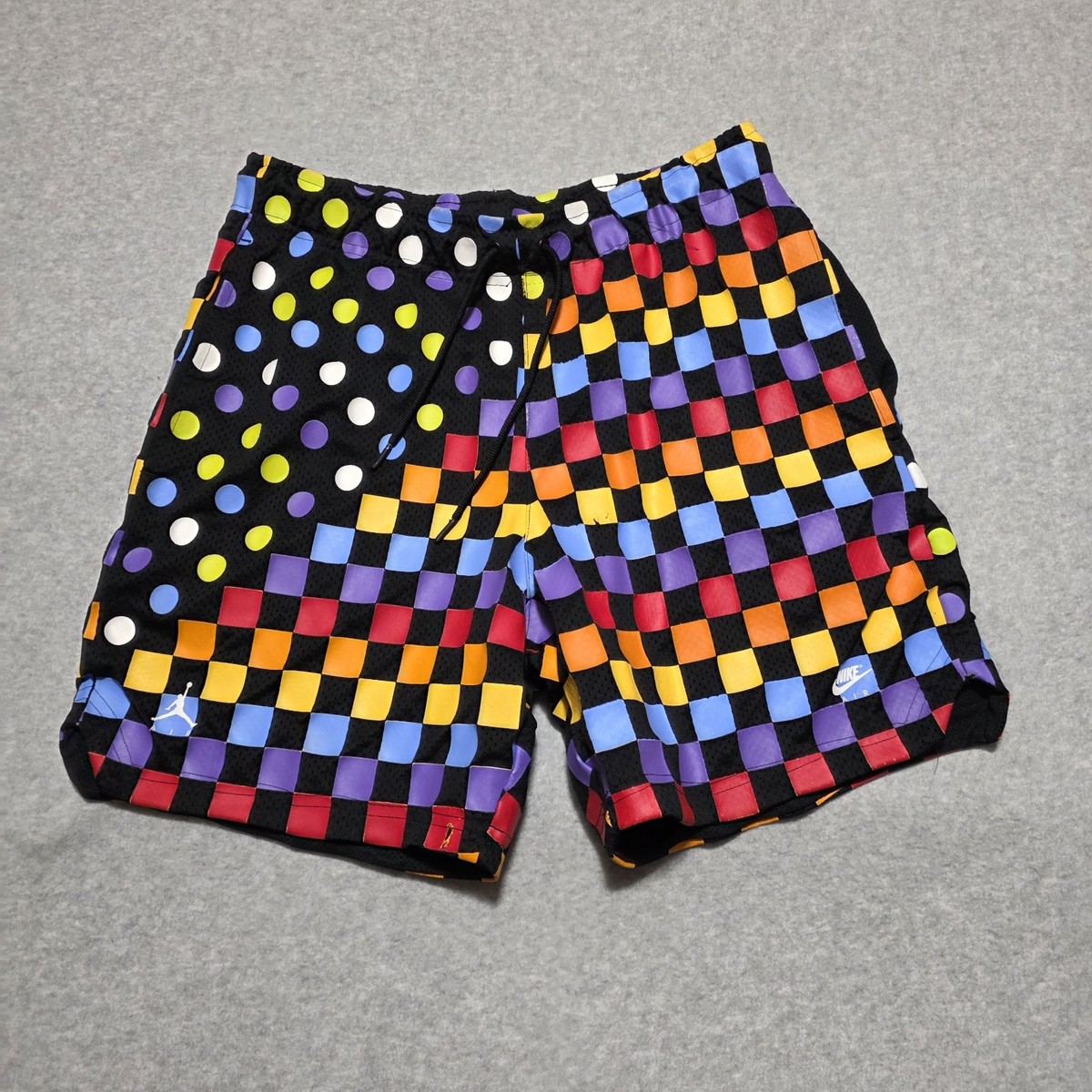 multi color jordan shorts