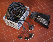 Multicor Stagebox 30m 24in /4out Put gebraucht, sehr guter Zustand, Transportbox