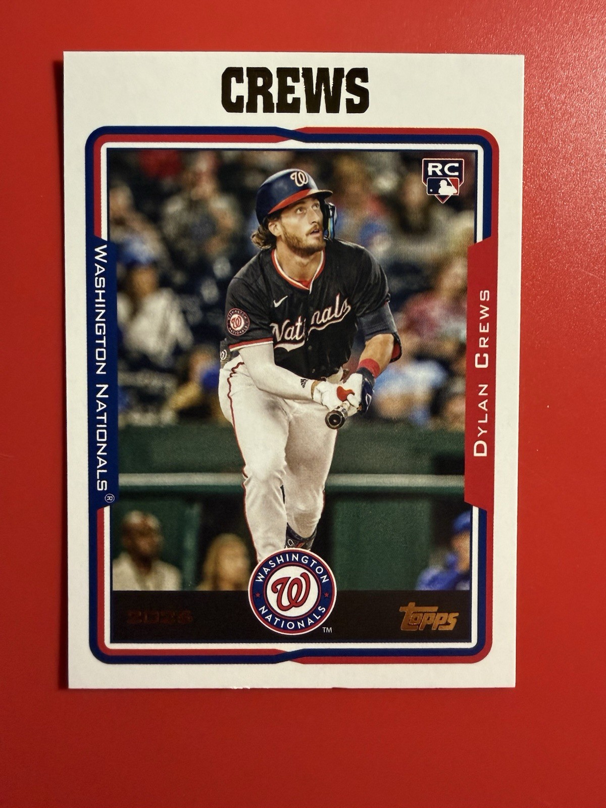2025 Topps Archives #300 Dylan Crews Rookie RC Washington Nationals