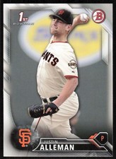 2016 Bowman Draft #BD-71 Justin Alleman   - FREE SHIPPING