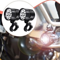 1 Paar Motorrad-Scheinwerfer Spot Direkt Austausch L6X Einfache Montage ZubehöR