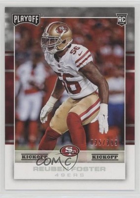 2017 Panini Playoff Rookies Kickoff 25/299 Reuben Foster #257 Rookie RC y0i
