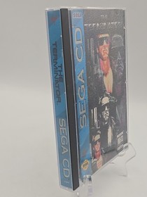 The Terminator (Sega CD, 1993) CIB w/ Reg Card Manual Foam, Near Mint Vintage