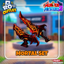 🔥Murder Mystery 2 (MM2) | Mortal Set Godly BRAND NEW | FAST & CHEAP📦