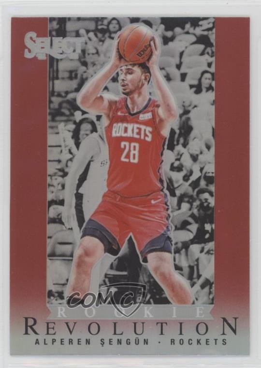 2021-22 Panini Select Rookie Revolution Red Prizm Alperen Sengun #2 RC 7sd