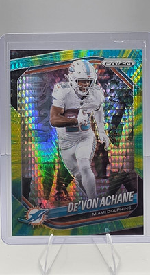 2025 Panini Prizm #150 De'Von Achane Hyper #/200