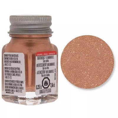 Testors Enamel Paint Metallic Copper 0.25 oz - 1151