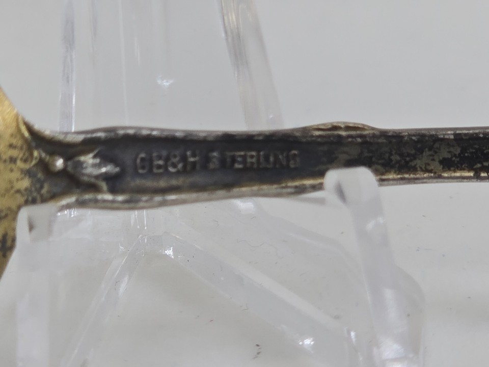 Codding Bros & Heilborn 18791918 Carrington, ND Sterling Silver Spoon