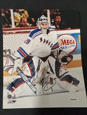 New York Rangers autographed picture #29 Al Montoya  goaltender