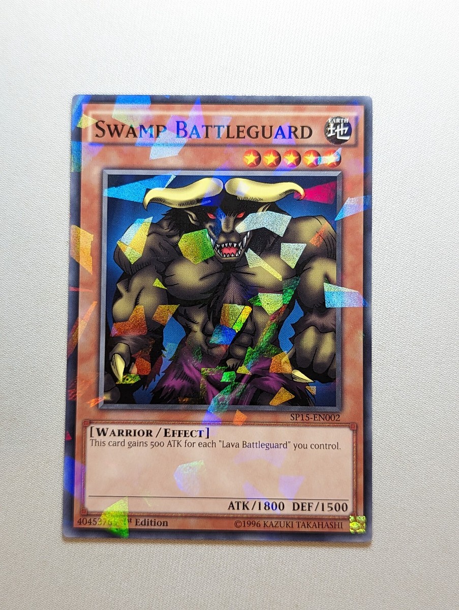 Swamp Battleguard SP15-EN002 Shatterfoil 1st Edition Yugioh Card - VLP Swamp Battleguard SP15-EN002 Shatterfoil 1st Edition Yugioh Card - VLP