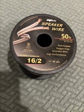 High Performance 16 Gauge Speaker Wire Oxygen Free Pure Copper UL Listed Clas
