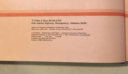 Vintage POPULAR SCIENCE Homeowner's Encyclopedia Book Set Vol. 1-5 (1974) - Picture 6 of 10