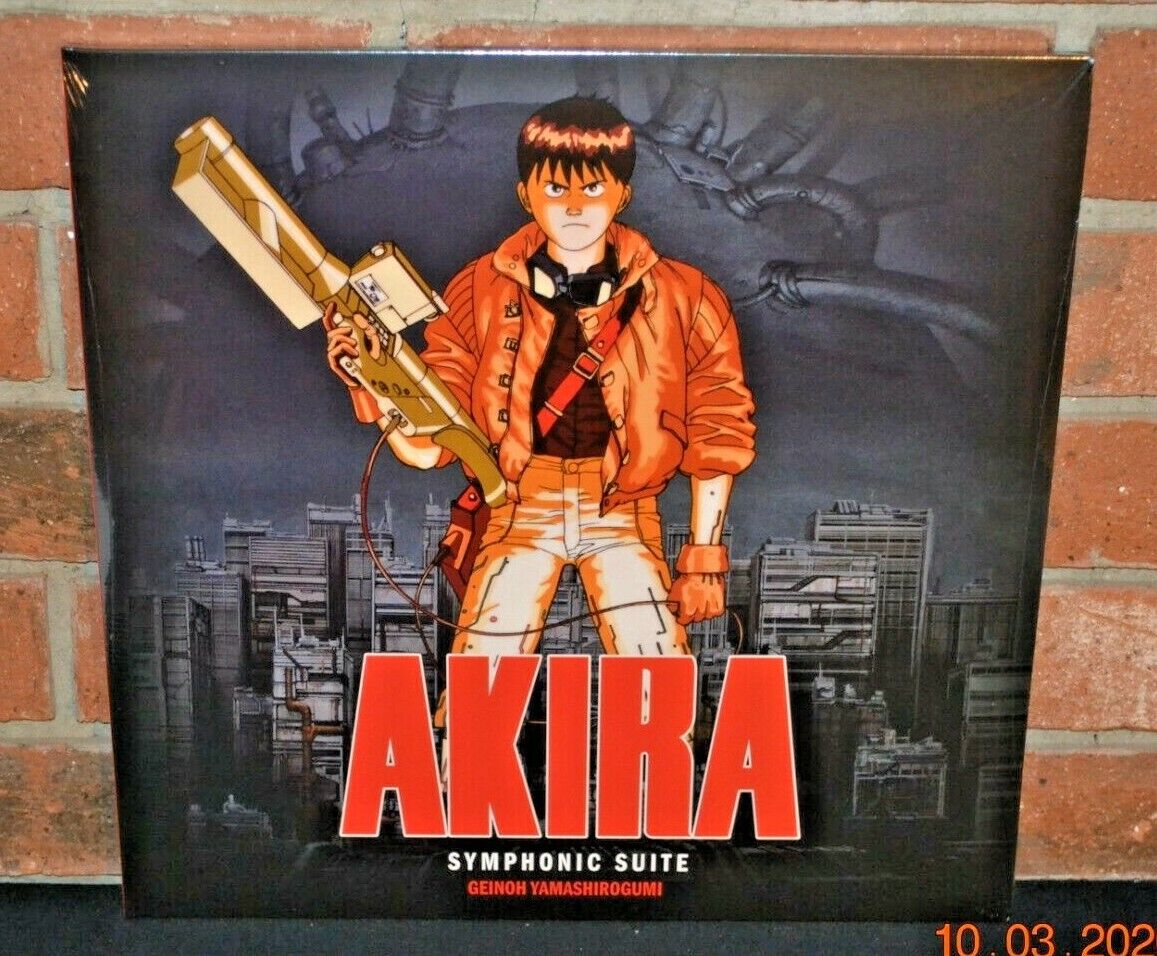 AKIRA - SYMPHONIC SUITE SOUNDTRACK, Ltd 180G 2LP RED+BLACK VINYL Gatefold DL New