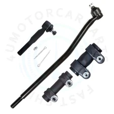 4x Front Inner Outer Tie Rod End Link For 1999-2004 Ford F-250 F-350 Super Duty