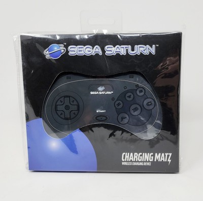 SEGA SATURN CONTROLLER WIRELESS CHARGING MAT BRAND NEW - SEGA-SAT
