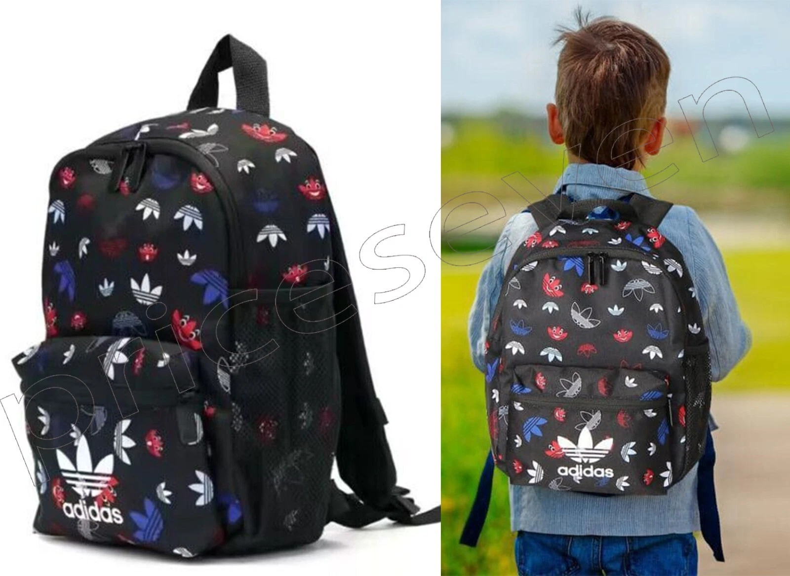 adidas Originals Women’s Kids Teenager School-Work-Gym-PE Kit Small Backpacks