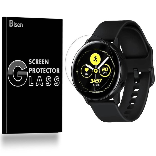 2PACK Tempered Glass Screen Protector For Samsung Galaxy Watch Active