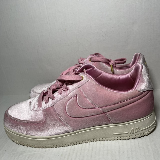 Size 11 - Nike Air Force 1 Low '07 Premium Pink Rise Velour 2019 for sale  online | eBay