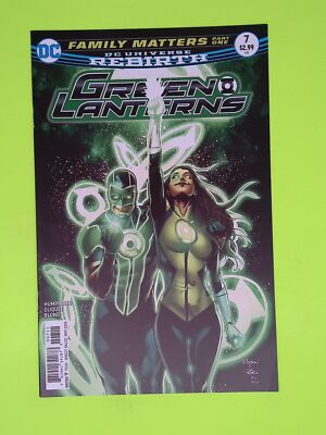 Green Lanterns #7 2016 DC Comics High Grade Comic Book K55-132