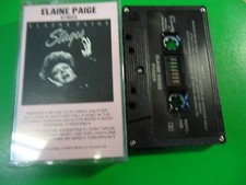 ELAINE PAGE - Stages - Cassette Tape 1983 Canada