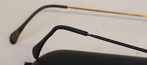 Fetzige Brille Metall-Fassung-auffälliger betonter Oberrand Schrill Extrem... - Bild 9 von 12