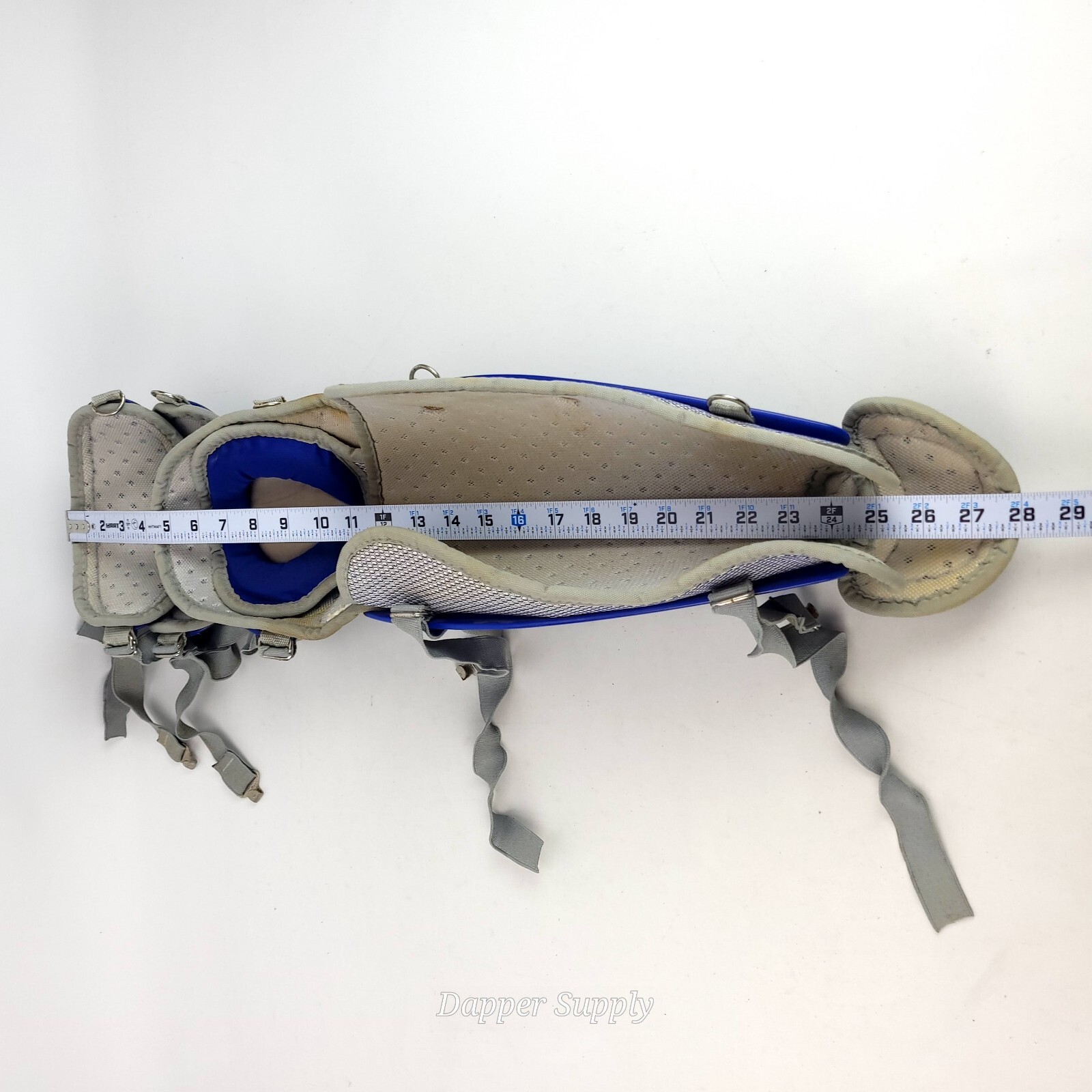 Boombah Catchers Gear Chest Protector Leg Guards Grey Blue Youth eBay