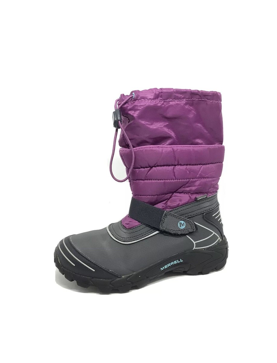 Merrell Boots Girls Youth Moab Arctic Waterproof Winter Snow