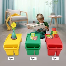 6* Children Lap Desk Portable Pp Kids Tray Lap For Writing Eating Game Classroom