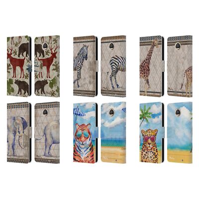 OFFICIAL PAUL BRENT ANIMALS LEATHER BOOK WALLET CASE COVER FOR MOTOROLA PHONES 2