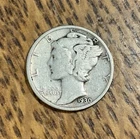 1930-P  Mercury Silver Dime High Grade Circ - FREE SHIPPING