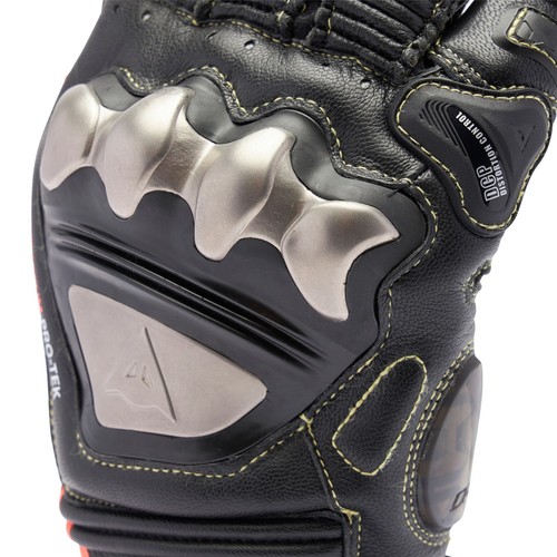 Motorcycle Leather Gloves XL - Dainese Full Metal 7 - Black-Fluorescent - Picture 9 of 10