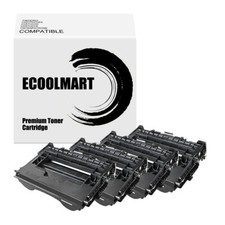 4PK Black Toner replace for HP CF237A 37A LaserJet Enterprise MFP M632fht M631z