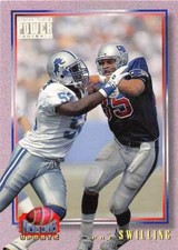 PAT SWILLING 1993 PRO SET POWER UPDATE MOVES #7 LIONS  (BOX 43) ID:14016