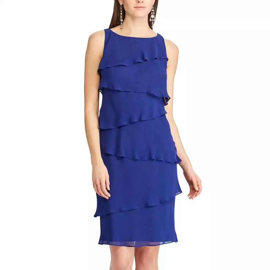 Chaps top sheath dress