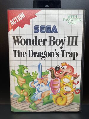   Sega Master System - Wonder Boy III (3) - The Dragons Trap - Jump n Run