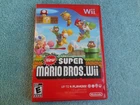New Super Mario Bros. Wii [Nintendo Wii, 2009] GREAT COMPLETE WITH CASE & MANUAL