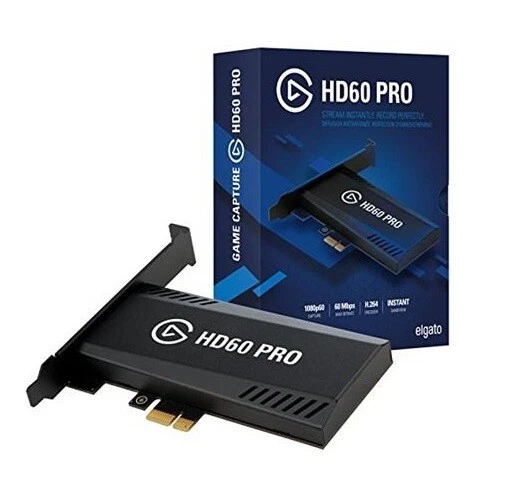 Elgato Game Capture HD60 Pro PCIe Gaming Recorder HDMI