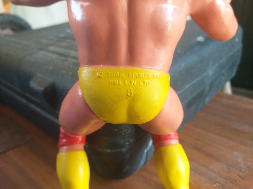 Figura de acción de lucha libre vintage LJN WWF Hulk Hogan - Imagen 4 de 4