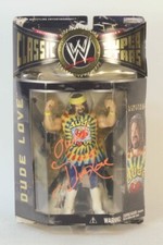WWE Classic Super Stars Dude Love Mick Foley Signed With COA Jakks
