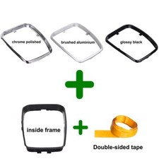 Cuadro perilla cambio cromo o aluminio para consola central para VW Golf 4, Bora