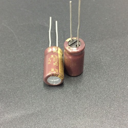 200pcs 220uF 25V ELNA RJH 8x16mm 25V220uF Super Low Impedance Audio Capacitor - Picture 2 of 2
