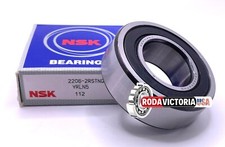 NSK GERMANY 2206 2RS TNG C3 SELF-ALIGNING BALL BEARING, RUBBER SEALED 30x62x20mm