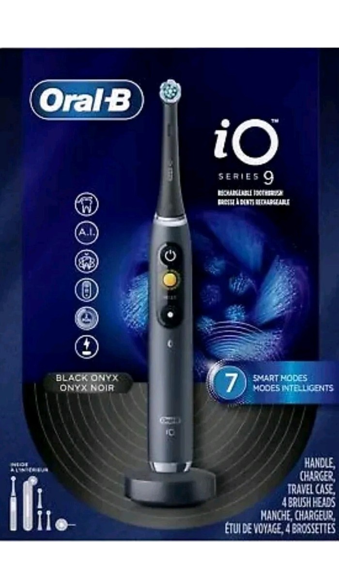 Oral-B iO Series 9 Rechargeable Electric Toothbrush - Black