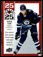 2018-19 Upper Deck 25 Under Patrik Laine Winnipeg Jets #H1R1B