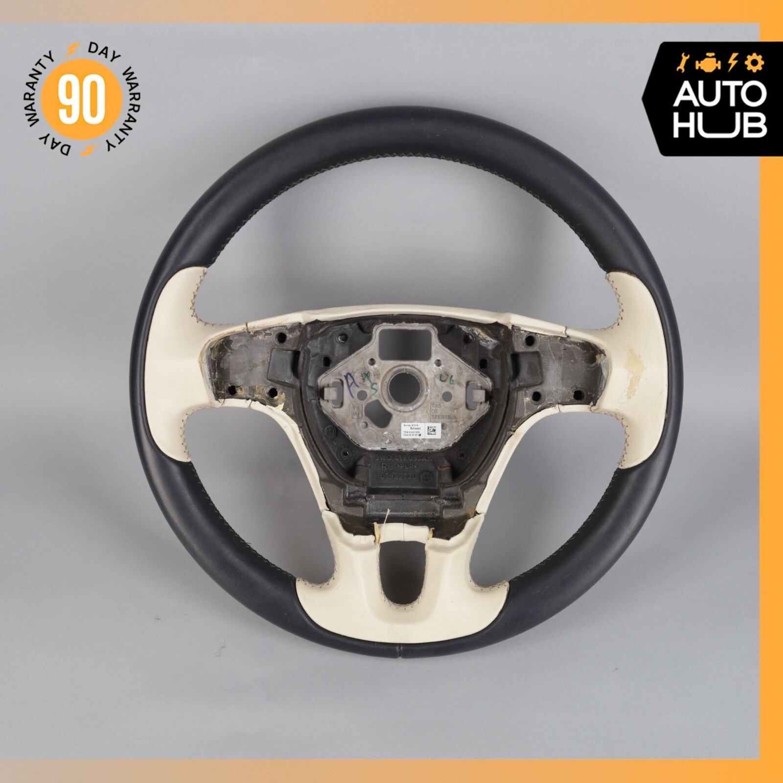 12-18 Bentley Flying Spur  GTC GT Driver Steering Wheel 3W0419093AK OEM 44k