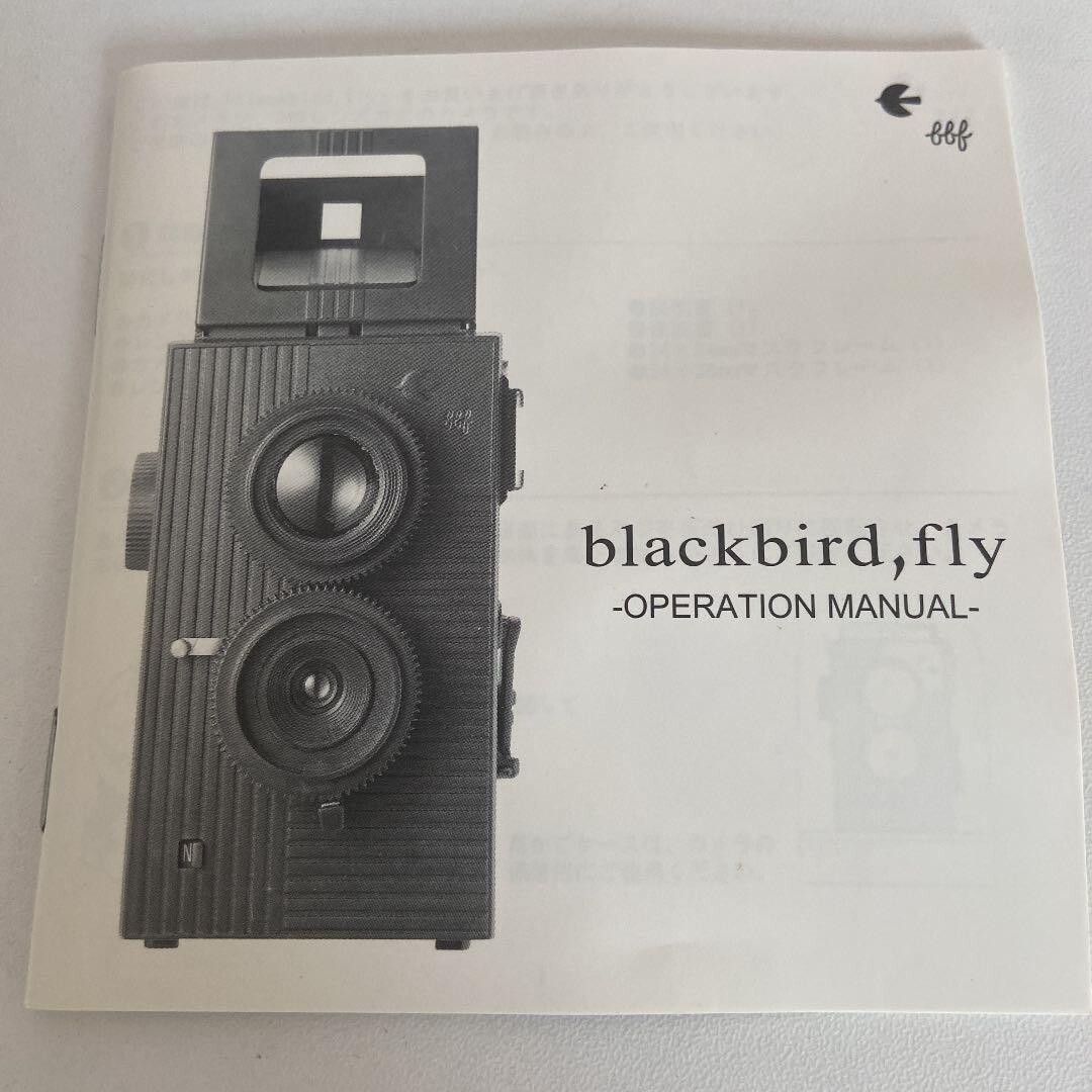 BLACK BIRD FLY 135 Twin lens reflex camera Masked Rider Decade