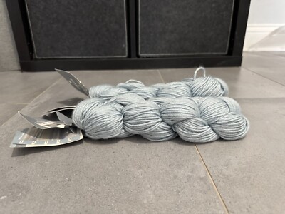 Blue | Bamboo Blend | Worsted Weight Yarn | Caron Pantone Bamboo | 4 Skeins