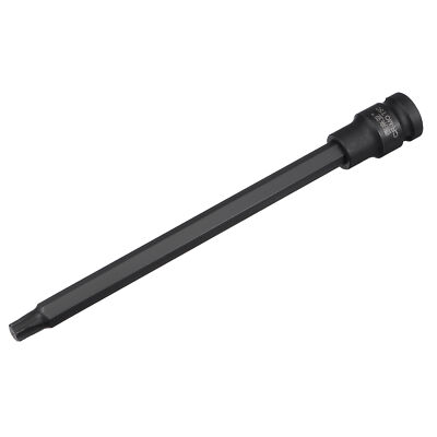 1/2'' Drive x T50 Torx Bit Socket S2 Steel Bits Cr-Mo Sockets 8'' Length