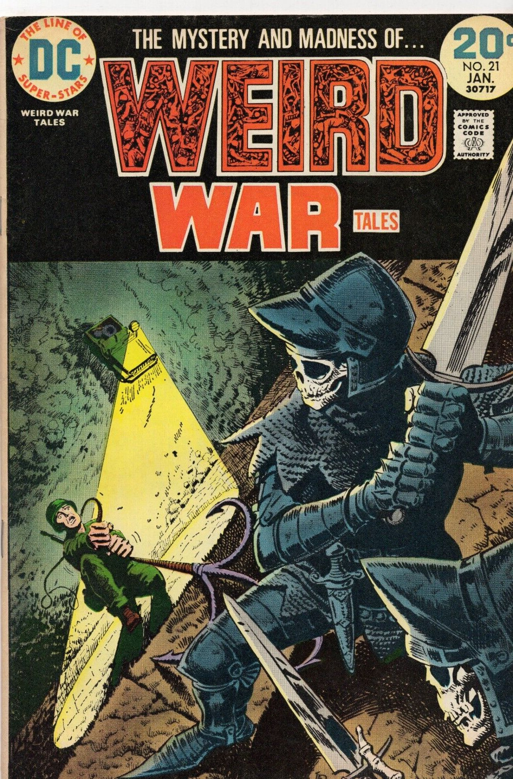 Weird War Tales #21 1974 VF
