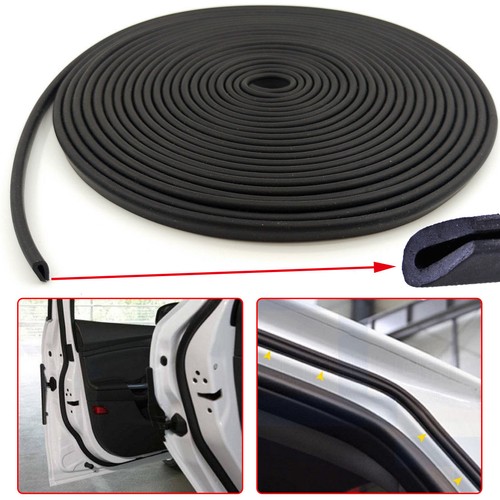 6M Universal Car Auto Door Glass Rubber Edge Seal Weather Strip U